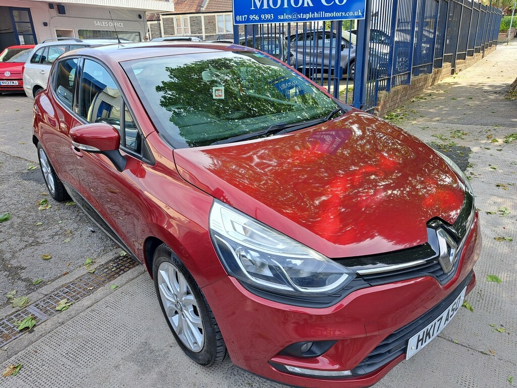 Renault Clio 1.2 Dynamique Nav 1.2 16V 75 HK17ASO Red #6