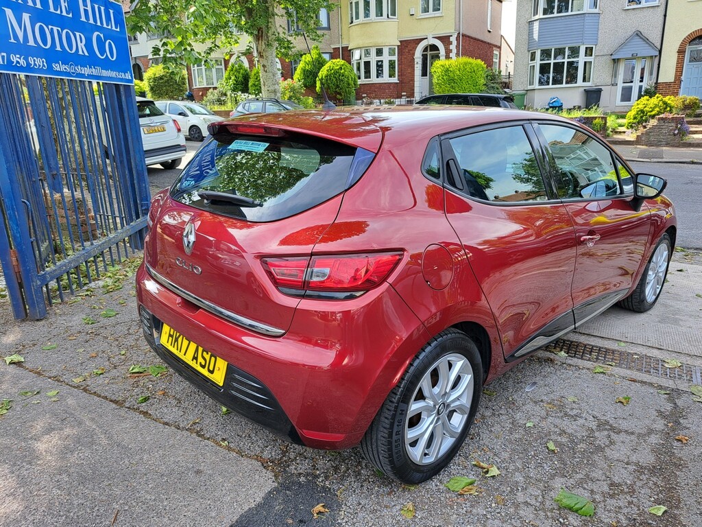 Renault Clio 1.2 Dynamique Nav 1.2 16V 75 HK17ASO Red #3