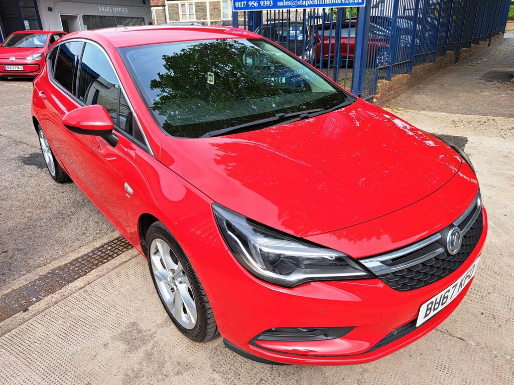 Vauxhall Astra 1.0 I Turbo Ecotec Sri BU67KFO Red #6
