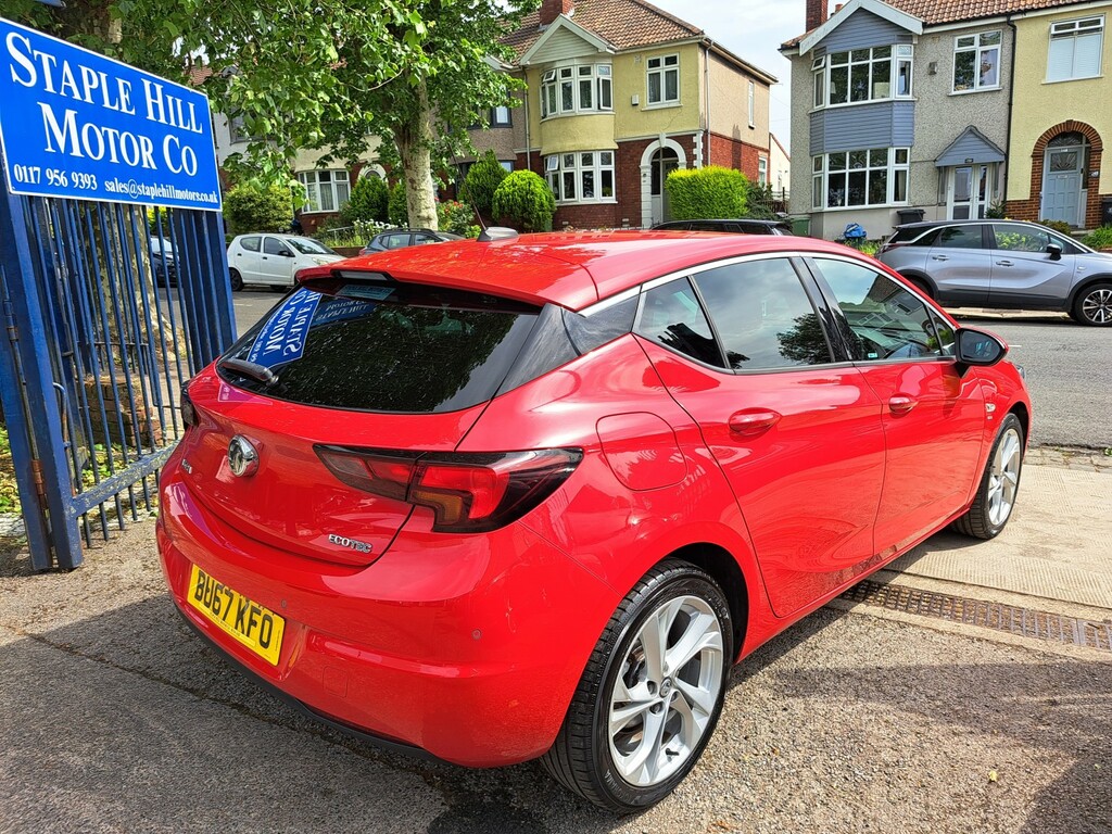 Vauxhall Astra 1.0 I Turbo Ecotec Sri BU67KFO Red #3