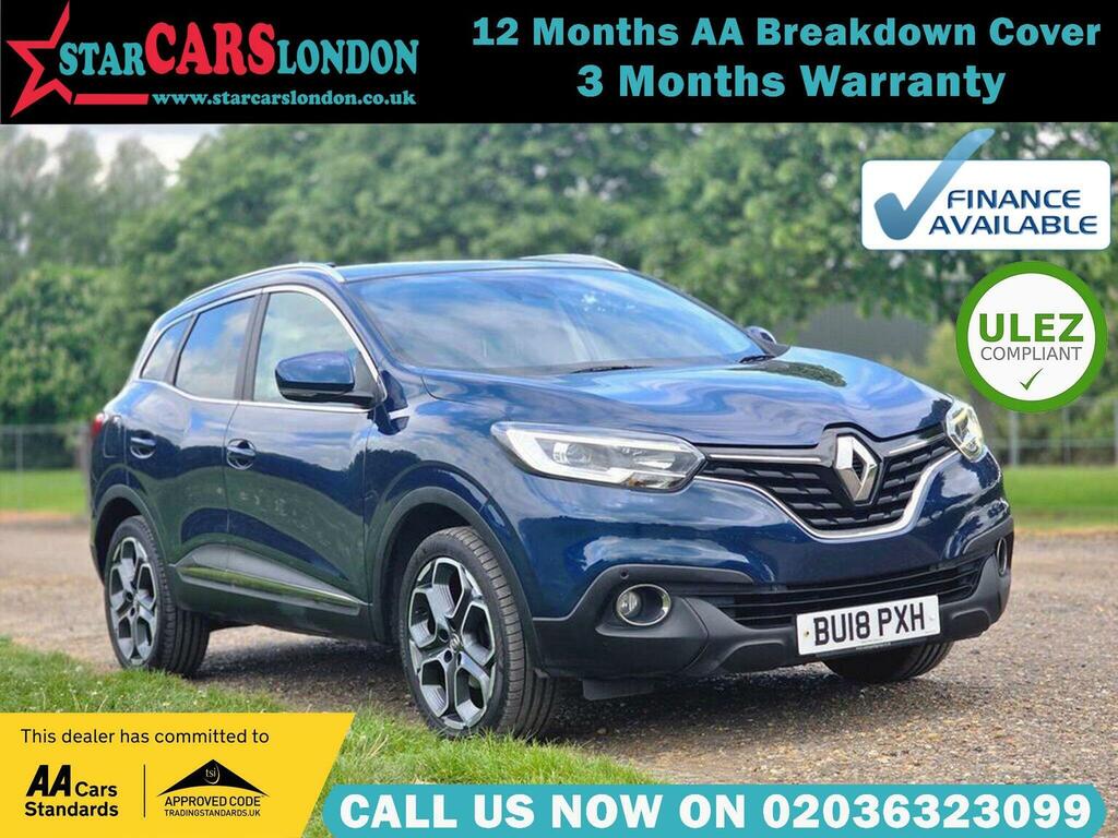 Renault Kadjar 1.5 Dci Dynamique S Nav Edc Euro 6 Ss 2018 Blue