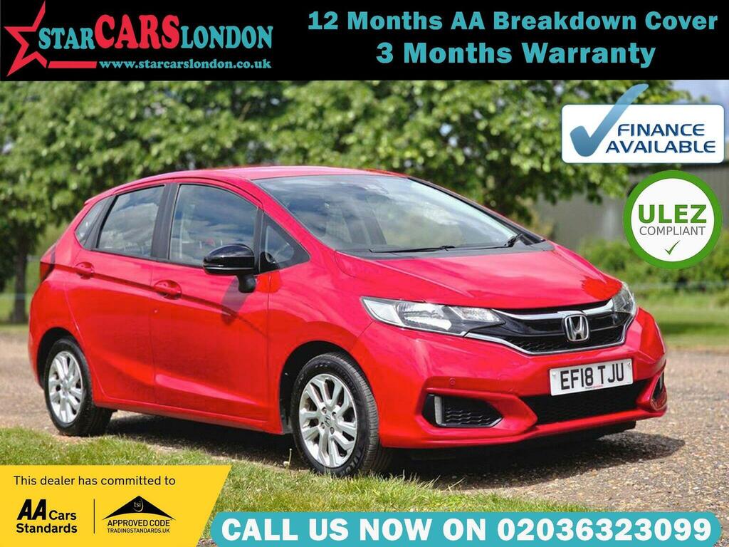 Honda Jazz 1.3 I-vtec Se Cvt Euro 6 Ss 201818 Red