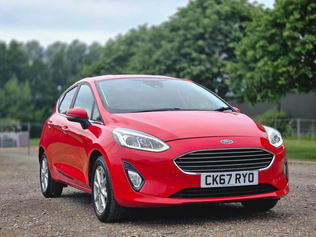 Ford Fiesta 1.0T Ecoboost Zetec Euro 6 Ss 201767 Red
