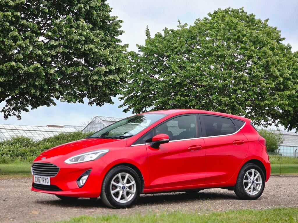 Ford Fiesta 1.0T Ecoboost Zetec Euro 6 Ss 201767 CK67RYO Red #3