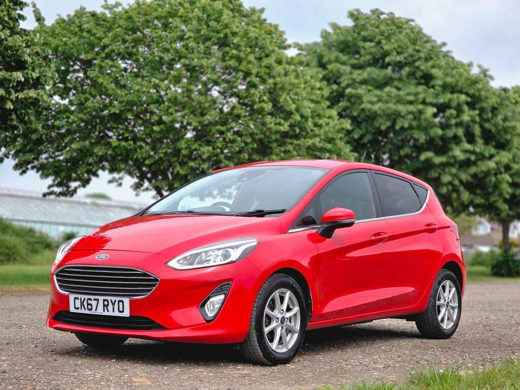 Ford Fiesta 1.0T Ecoboost Zetec Euro 6 Ss 201767 CK67RYO Red #6