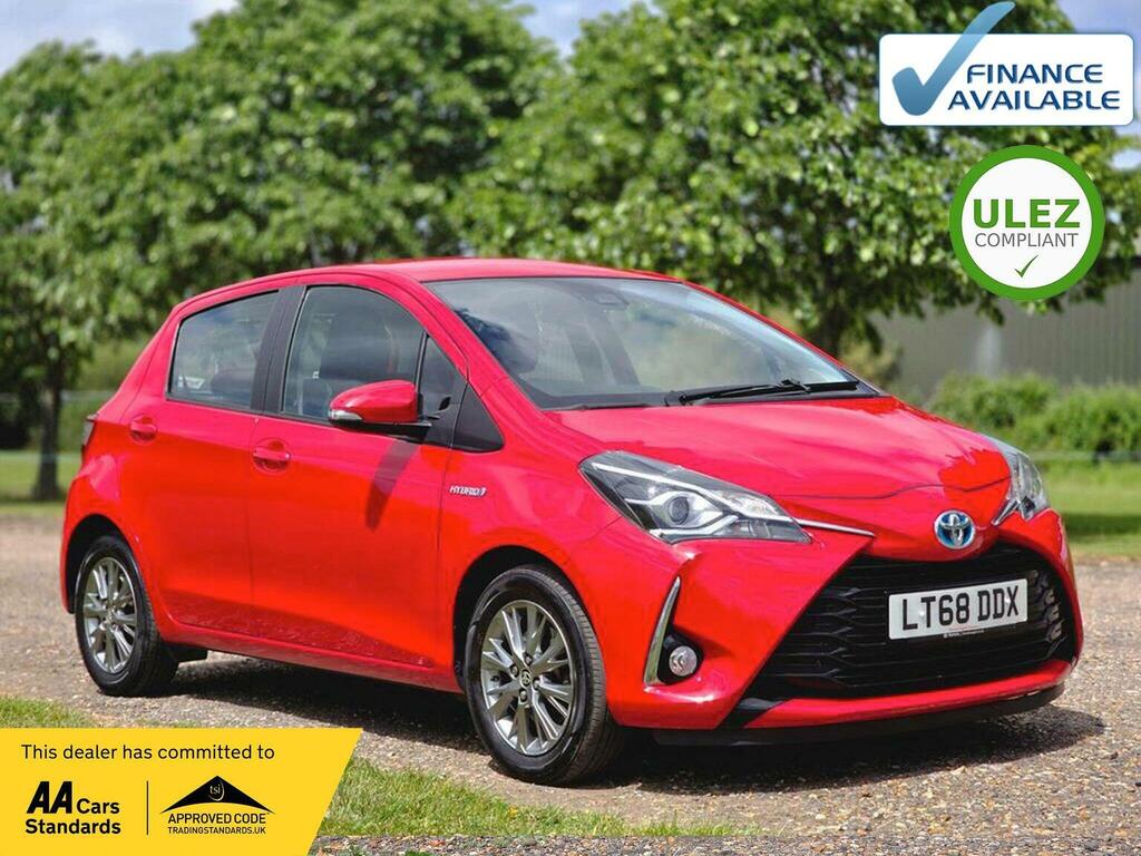 Toyota Yaris 1.5 Vvt-h Icon E-cvt Euro 6 Ss 201868 Red