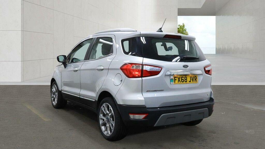Ford Ecosport 1.0T Ecoboost Titanium Euro 6 Ss 2018 FX68JVR Silver #3