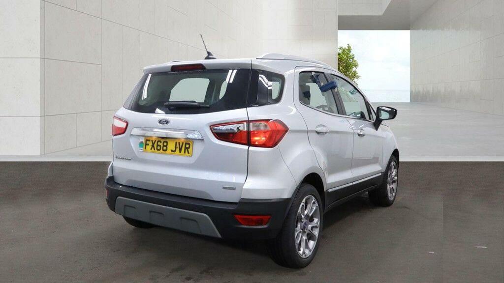 Ford Ecosport 1.0T Ecoboost Titanium Euro 6 Ss 2018 FX68JVR Silver #4