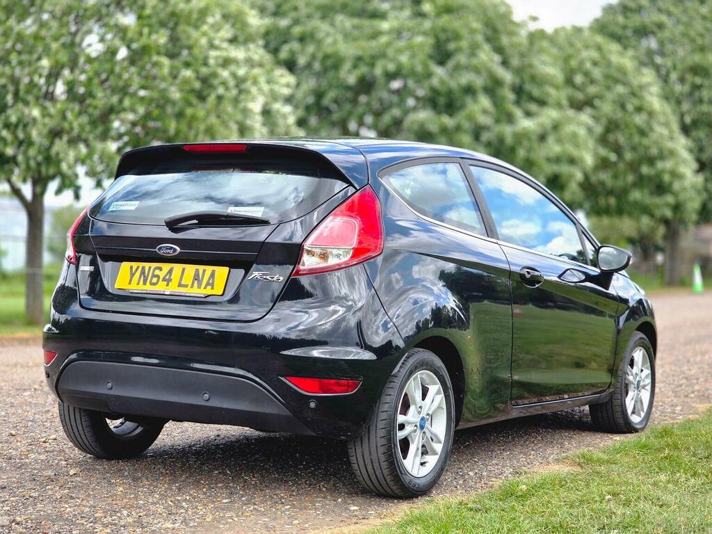 Ford Fiesta 1.0T Ecoboost Zetec Powershift Euro 5 201464 YN64LNA Black #5