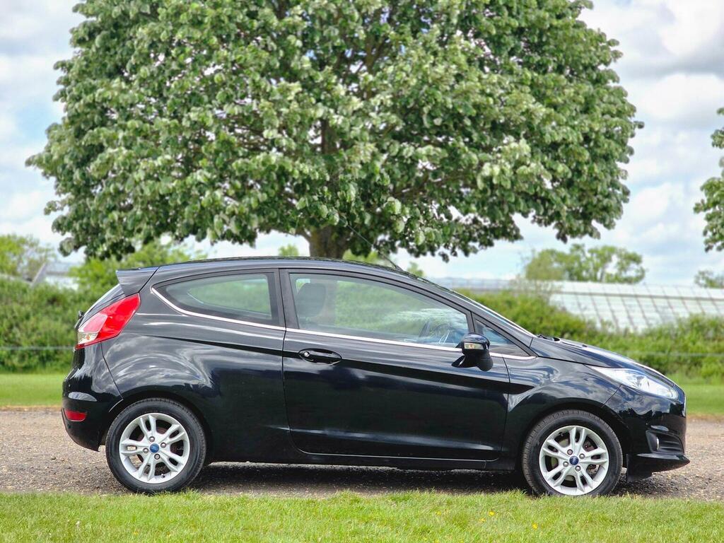 Ford Fiesta 1.0T Ecoboost Zetec Powershift Euro 5 201464 YN64LNA Black #3