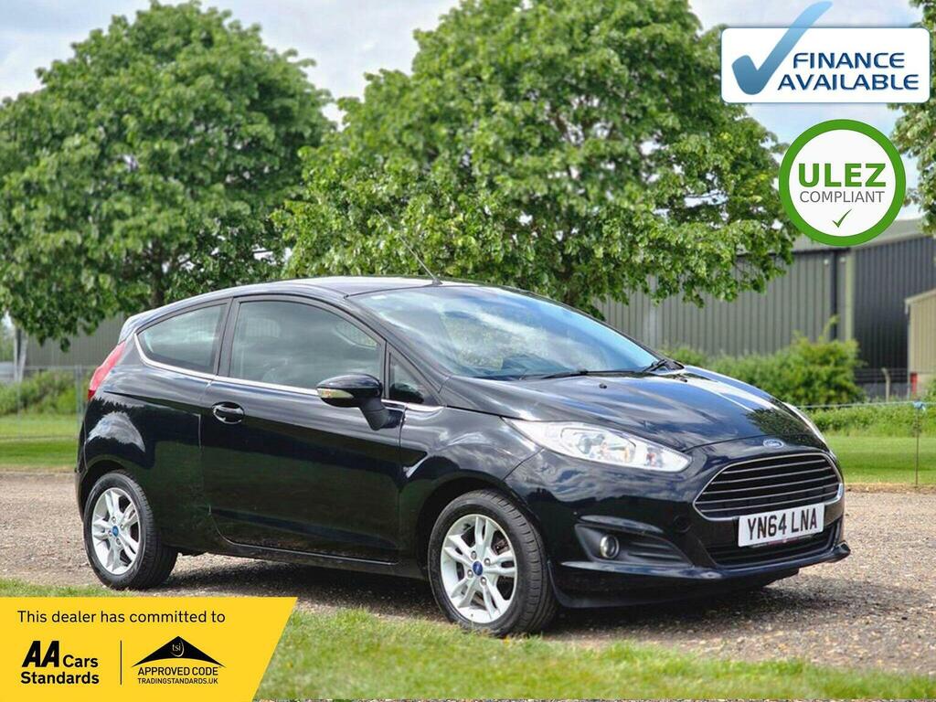 Ford Fiesta 1.0T Ecoboost Zetec Powershift Euro 5 201464 Black