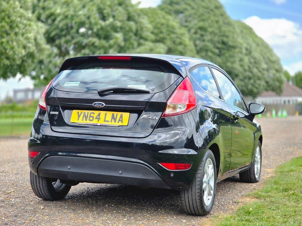 Ford Fiesta 1.0T Ecoboost Zetec Powershift Euro 5 201464 YN64LNA Black #6