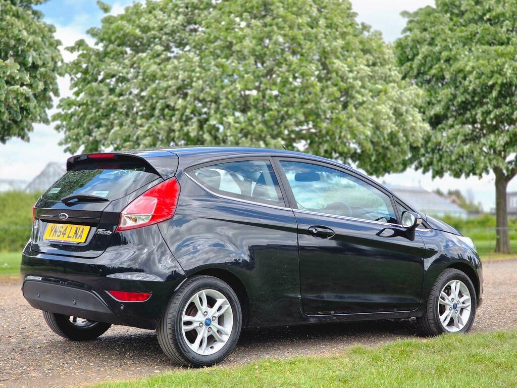 Ford Fiesta 1.0T Ecoboost Zetec Powershift Euro 5 201464 YN64LNA Black #4