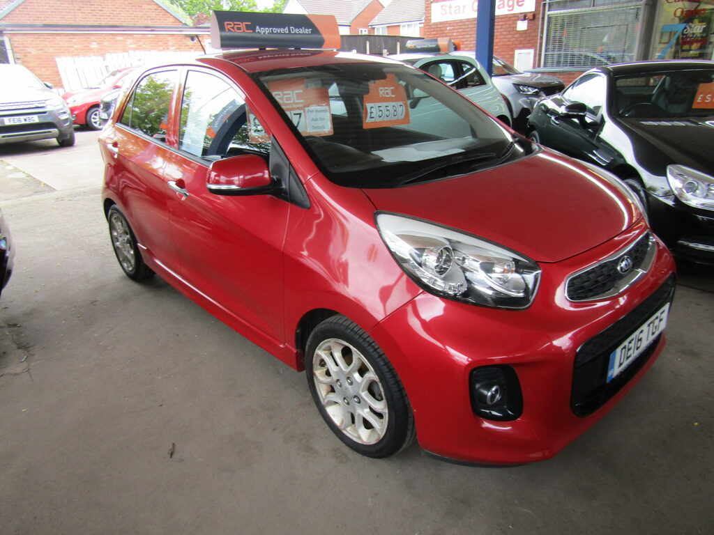 Kia Picanto Picanto 3 Isg DE16TGF Red #2