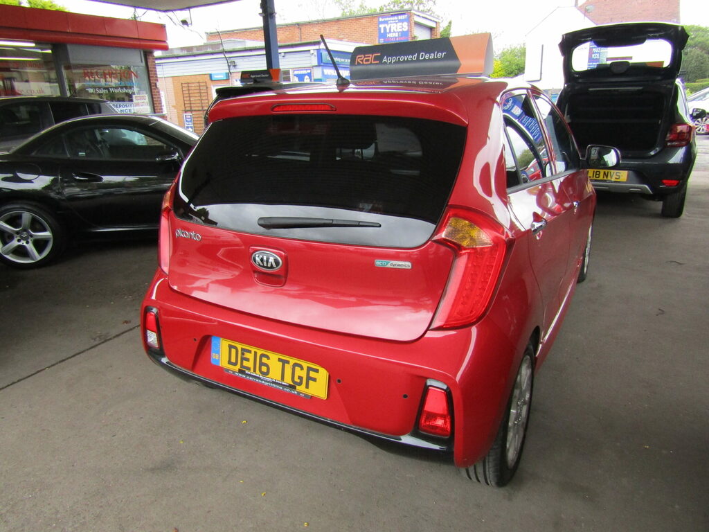 Kia Picanto Picanto 3 Isg DE16TGF Red #3
