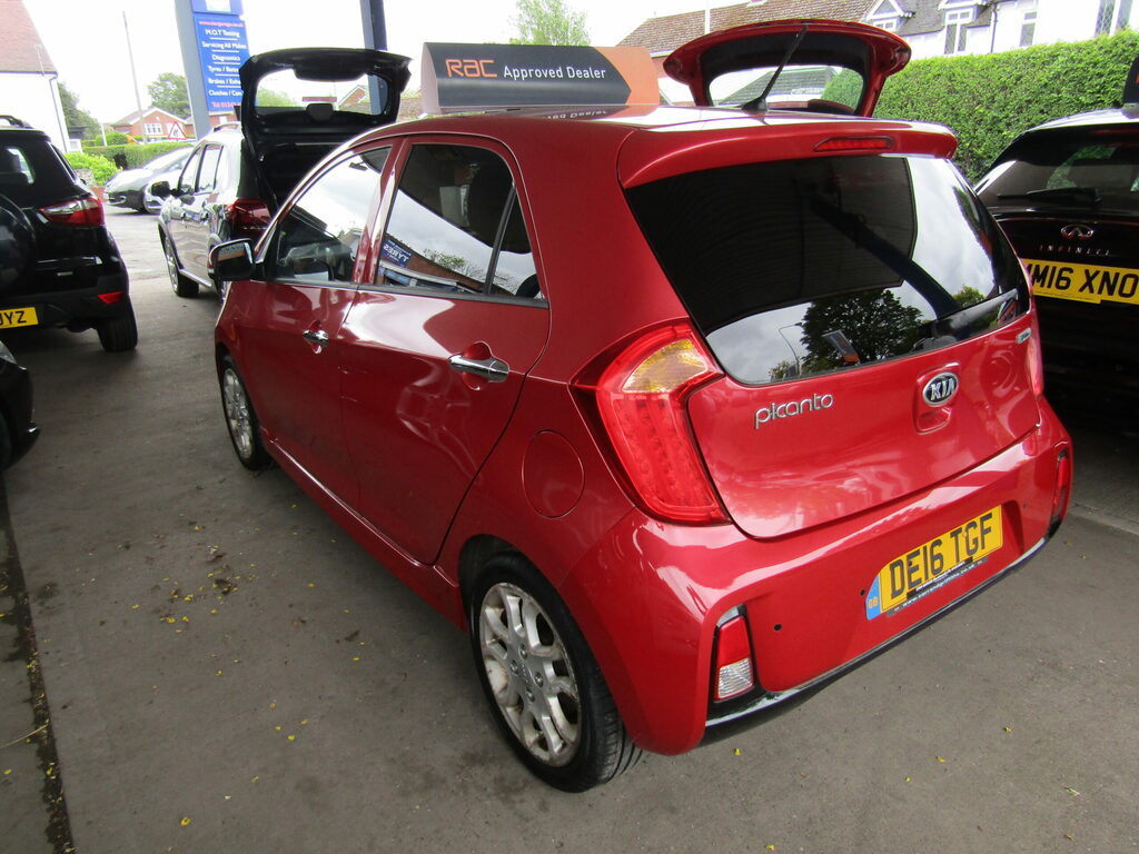 Kia Picanto Picanto 3 Isg DE16TGF Red #4