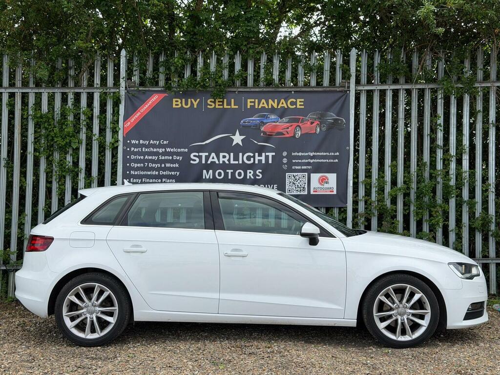 Audi A3 1.4 Tfsi Cod Sport Sportback S Tronic Euro 6 Ss AU16WXF White #4