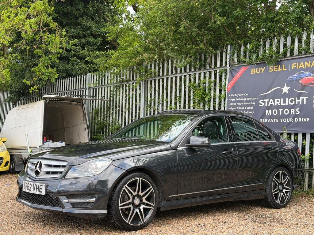 Mercedes-Benz C Class 1.6 C180 Blueefficiency Amg Sport Plus G-tronic E YP62VHE Black #6
