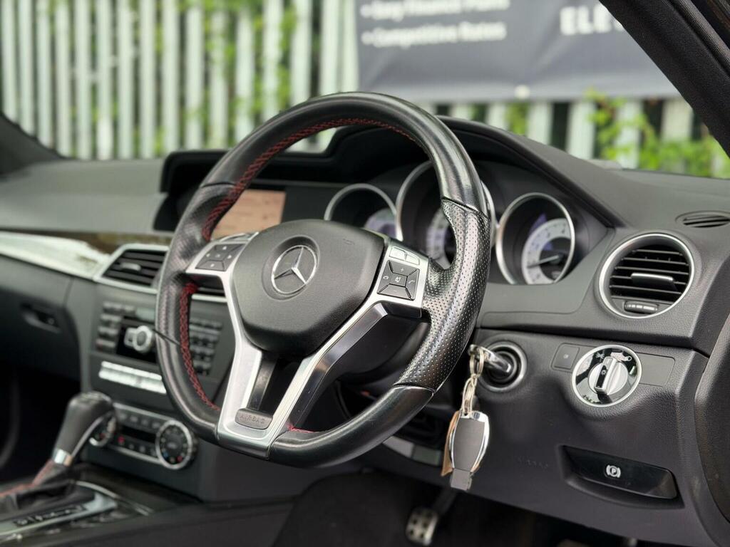 Mercedes-Benz C Class 1.6 C180 Blueefficiency Amg Sport Plus G-tronic E YP62VHE Black #2
