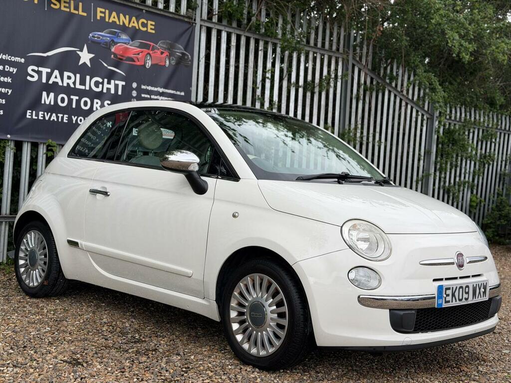 Fiat 500 1.2 Lounge Euro 5 Ss White #6