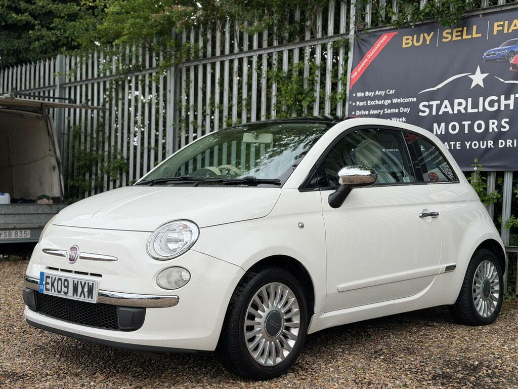 Fiat 500 1.2 Lounge Euro 5 Ss White #5