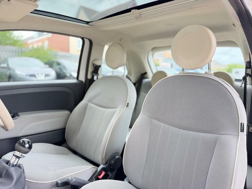 Fiat 500 1.2 Lounge Euro 5 Ss White #2