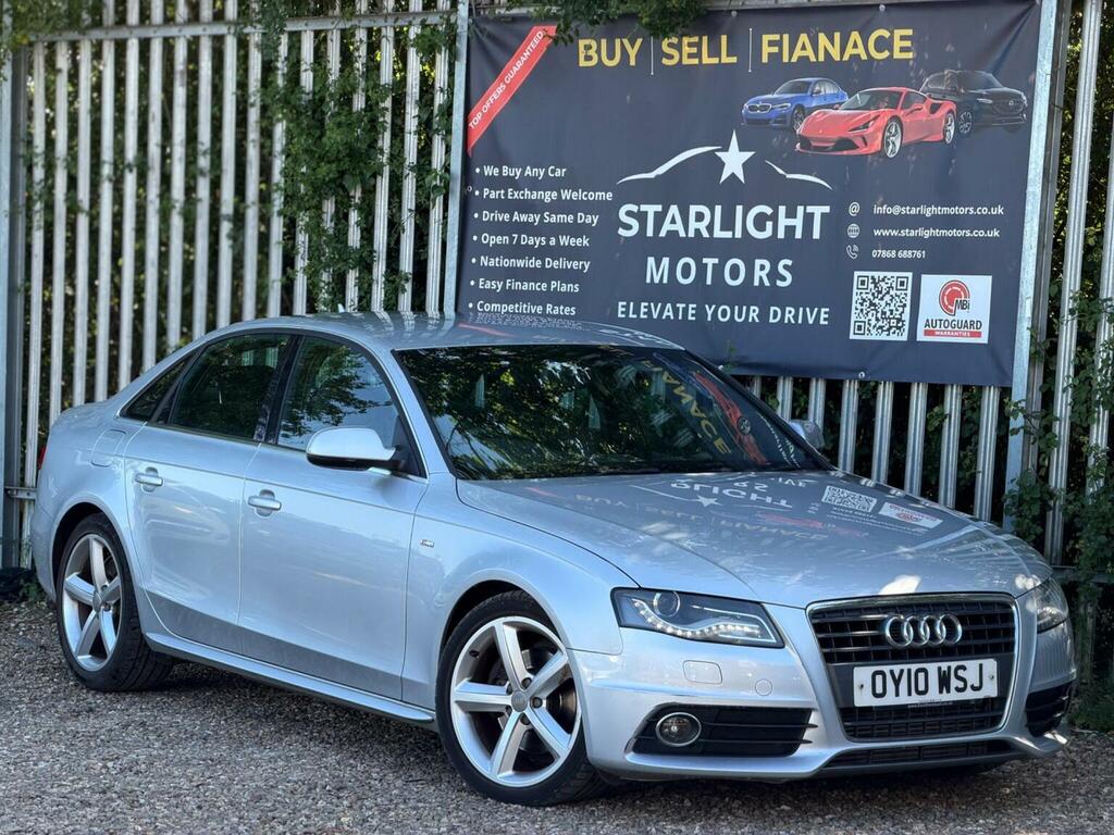 Audi A4 1.8 Tfsi Executive S Line Euro 4 Silver