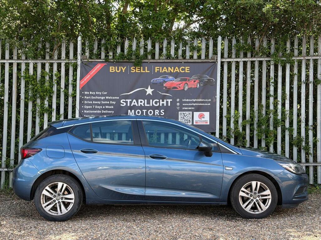 Vauxhall Astra 1.4I Turbo Design Euro 6 FD17JYU Blue #4