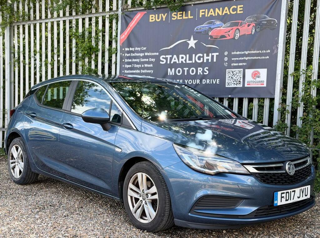 Vauxhall Astra 1.4I Turbo Design Euro 6 FD17JYU Blue #6