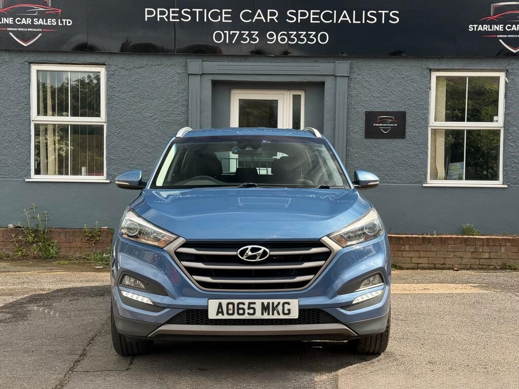 Hyundai Tucson 2.0 Crdi Se Nav 4Wd Euro 6 A065MKG Blue #2