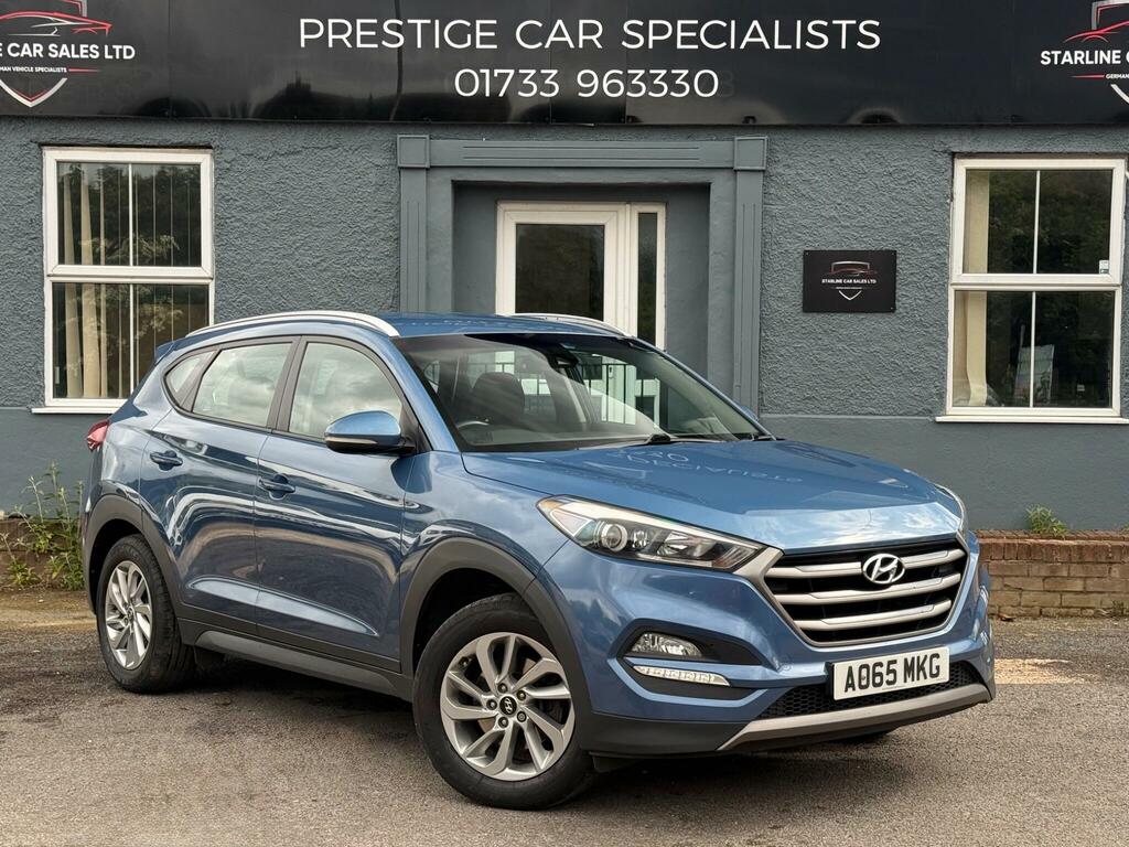 Hyundai Tucson 2.0 Crdi Se Nav 4Wd Euro 6 Blue