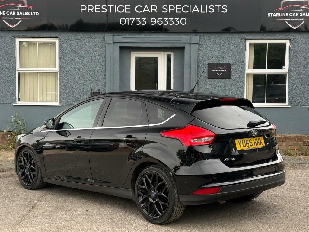Ford Focus 1.5 Tdci Titanium X Euro 6 Ss VU66HKK Black #4
