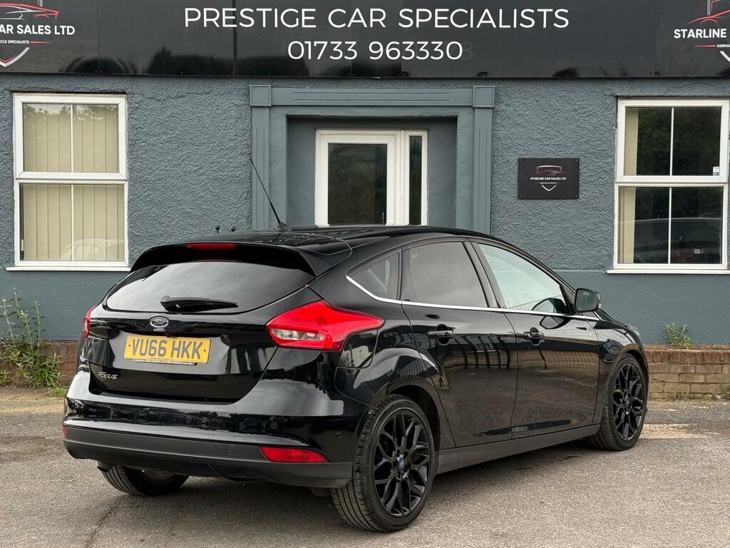 Ford Focus 1.5 Tdci Titanium X Euro 6 Ss VU66HKK Black #6