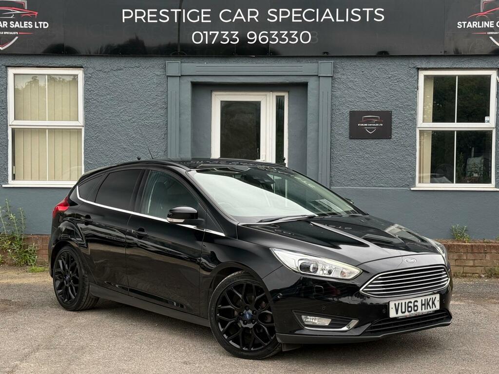 Ford Focus 1.5 Tdci Titanium X Euro 6 Ss Black