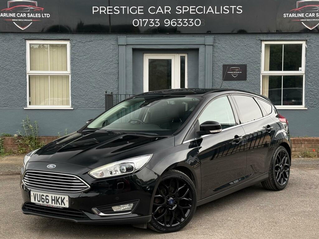 Ford Focus 1.5 Tdci Titanium X Euro 6 Ss VU66HKK Black #3