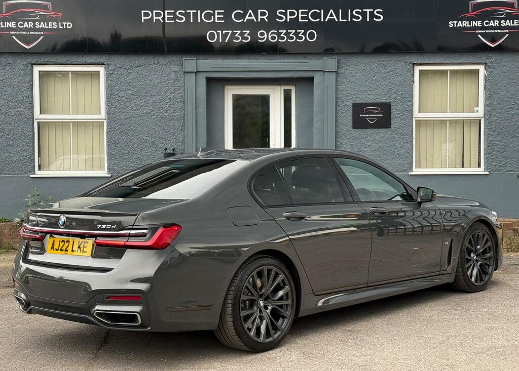 BMW 7 Series 3.0 730D Mht M Sport Euro 6 Ss Grey #6