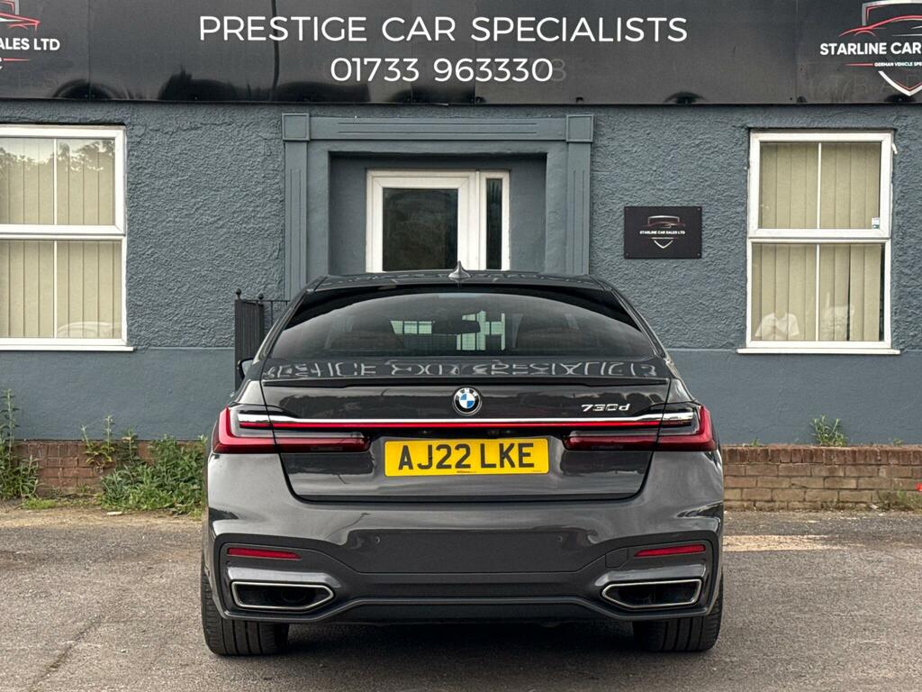 BMW 7 Series 3.0 730D Mht M Sport Euro 6 Ss Grey #5