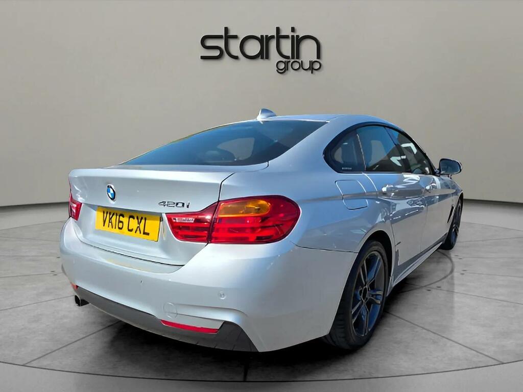 BMW 4 Series Gran Coupe 2.0 420I M Sport Euro 6 Ss Silver #3