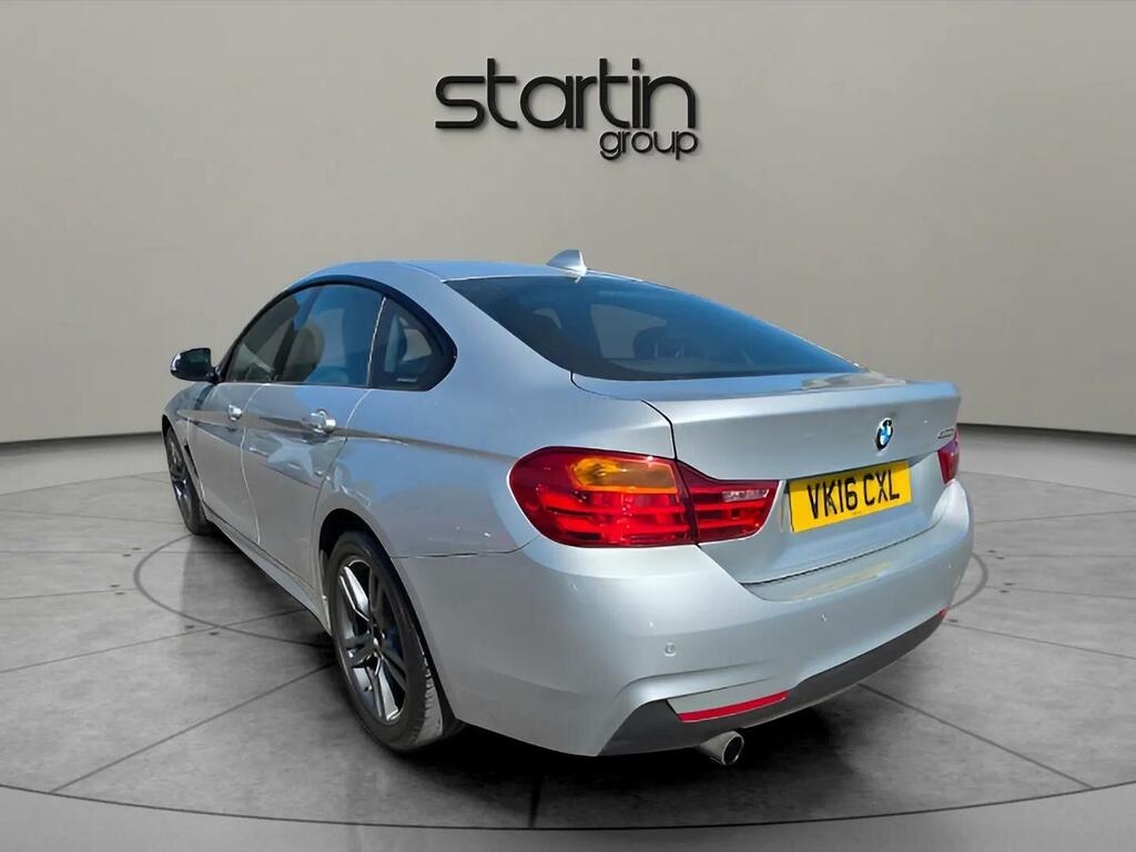 BMW 4 Series Gran Coupe 2.0 420I M Sport Euro 6 Ss Silver #5