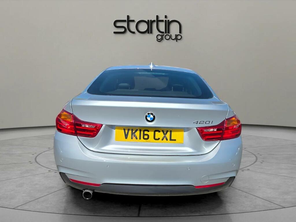 BMW 4 Series Gran Coupe 2.0 420I M Sport Euro 6 Ss Silver #4