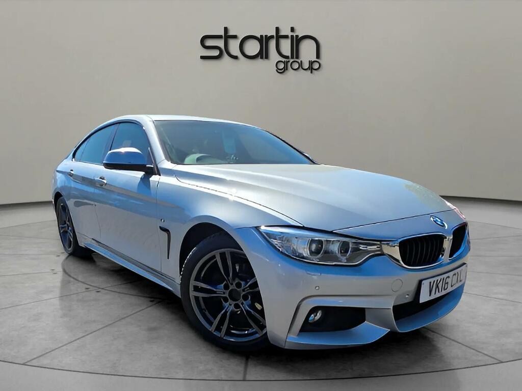 BMW 4 Series Gran Coupe 2.0 420I M Sport Euro 6 Ss Silver