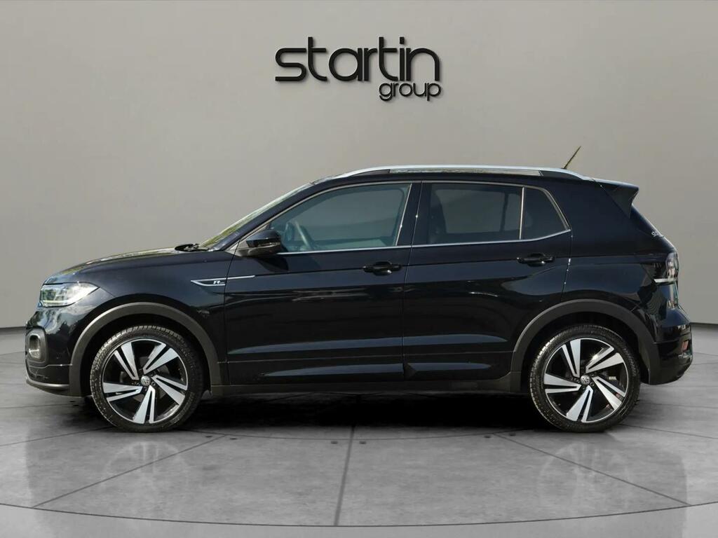 Volkswagen T-Cross 1.0 Tsi R-line Euro 6 Ss DV69KDK Black #5