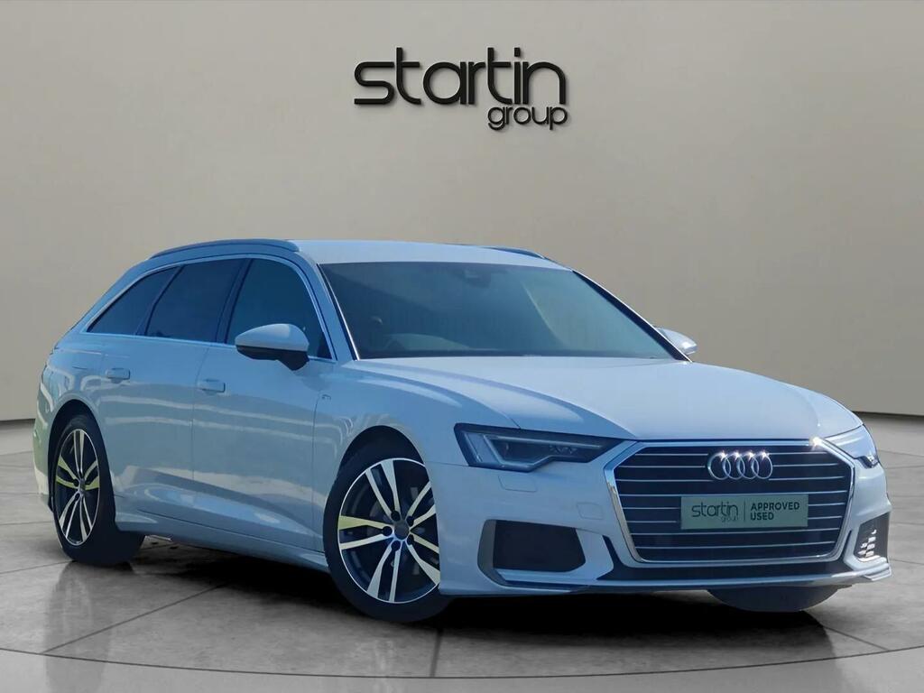 Audi A6 Avant 2.0 Tdi 40 S Line S Tronic Euro 6 Ss White