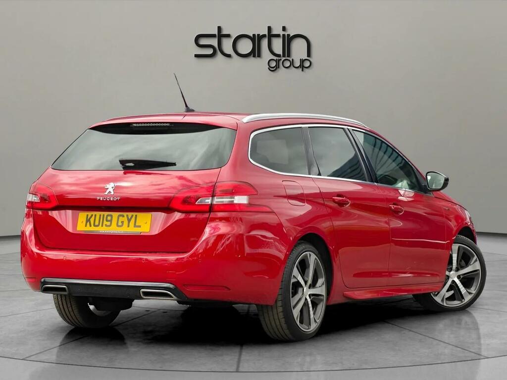 Peugeot 308 SW 1.5 Bluehdi Gt Line Eat Euro 6 Ss Red #6