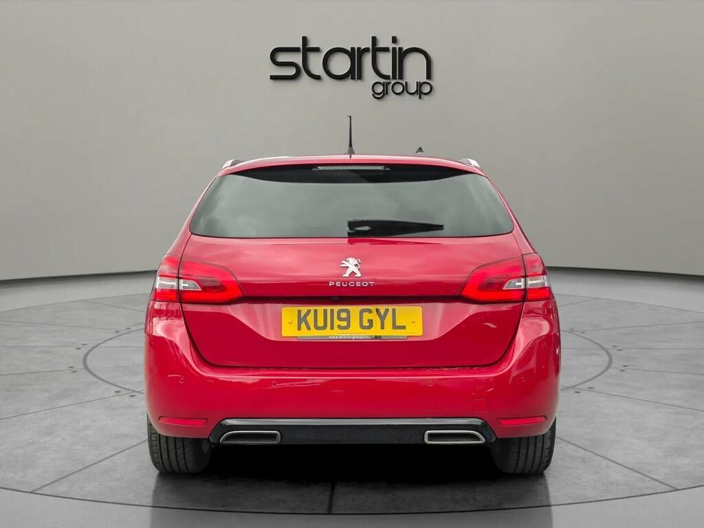 Peugeot 308 SW 1.5 Bluehdi Gt Line Eat Euro 6 Ss Red #5