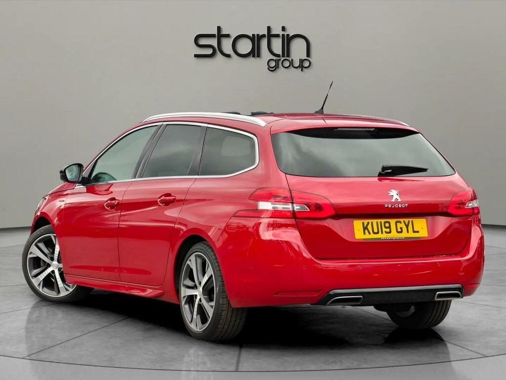 Peugeot 308 SW 1.5 Bluehdi Gt Line Eat Euro 6 Ss Red #3
