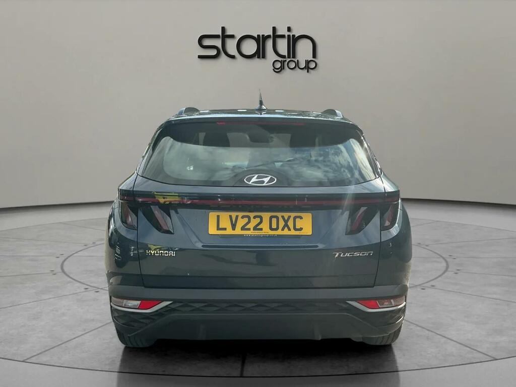 Hyundai Tucson 1.6 T-gdi Se Connect Euro 6 Ss LV22OXC Blue #4