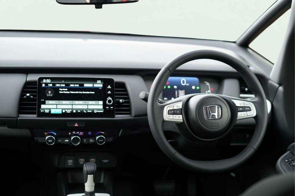 Honda Jazz 1.5 H I-mmd Elegance Hatchback Hybrid E VO26USF Red #4