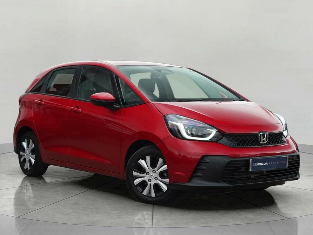 Honda Jazz 1.5 H I-mmd Elegance Hatchback Hybrid E Red