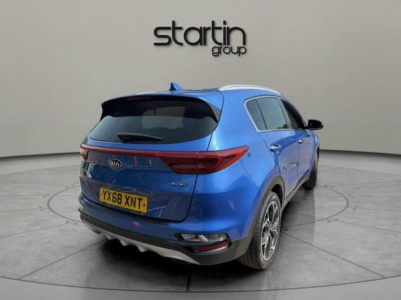 Kia Sportage 1.6 T-gdi Gt-line YX68XNT Blue #6